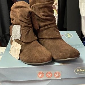 Dr Scholl's suede boots